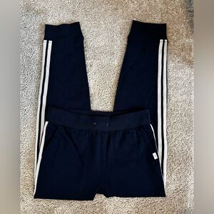 GAP Kids Navy Sweatpants with White Stripes